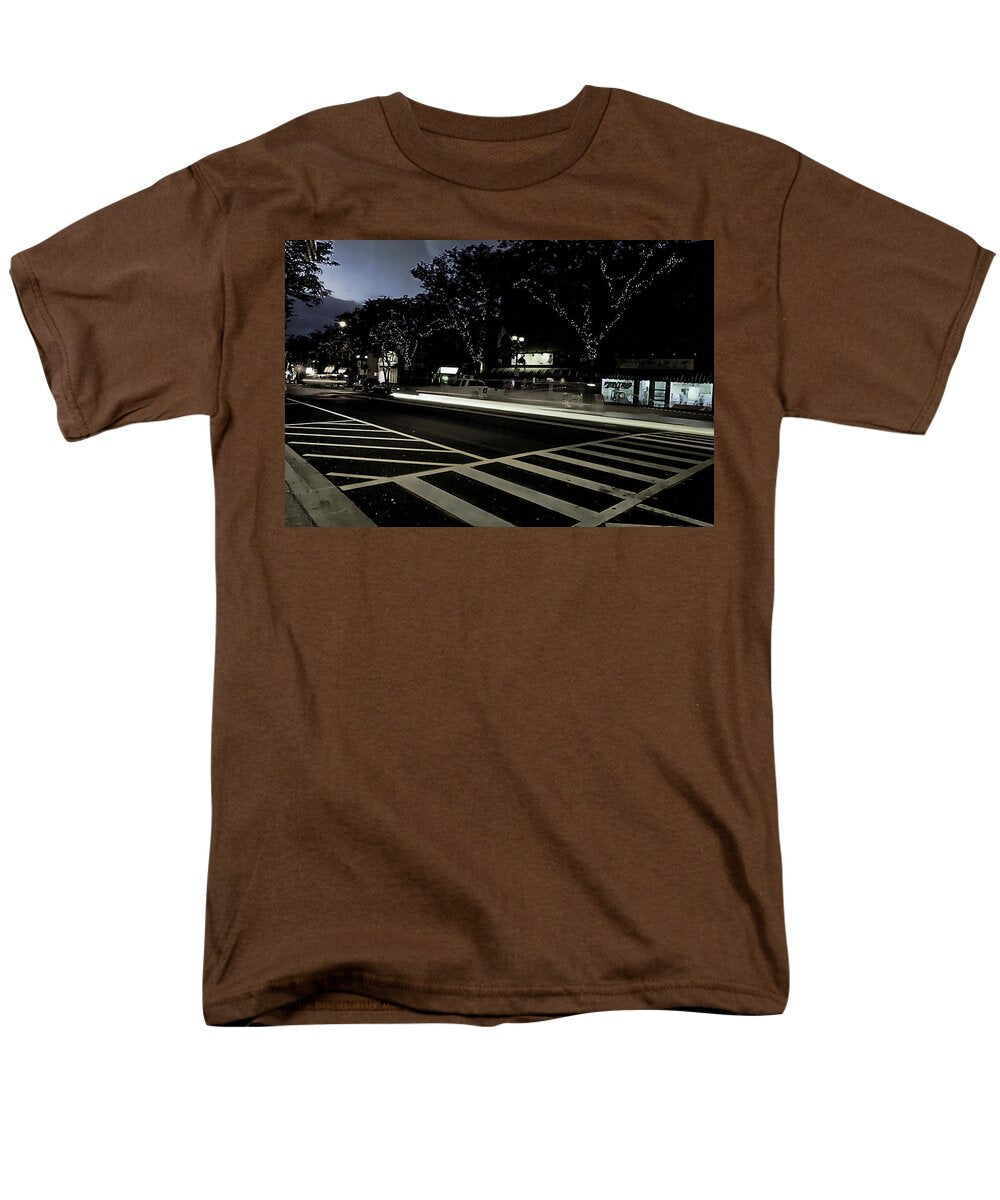 Summer Light Trail In An Antioch Evening - Men's T-Shirt (Regular Fit)