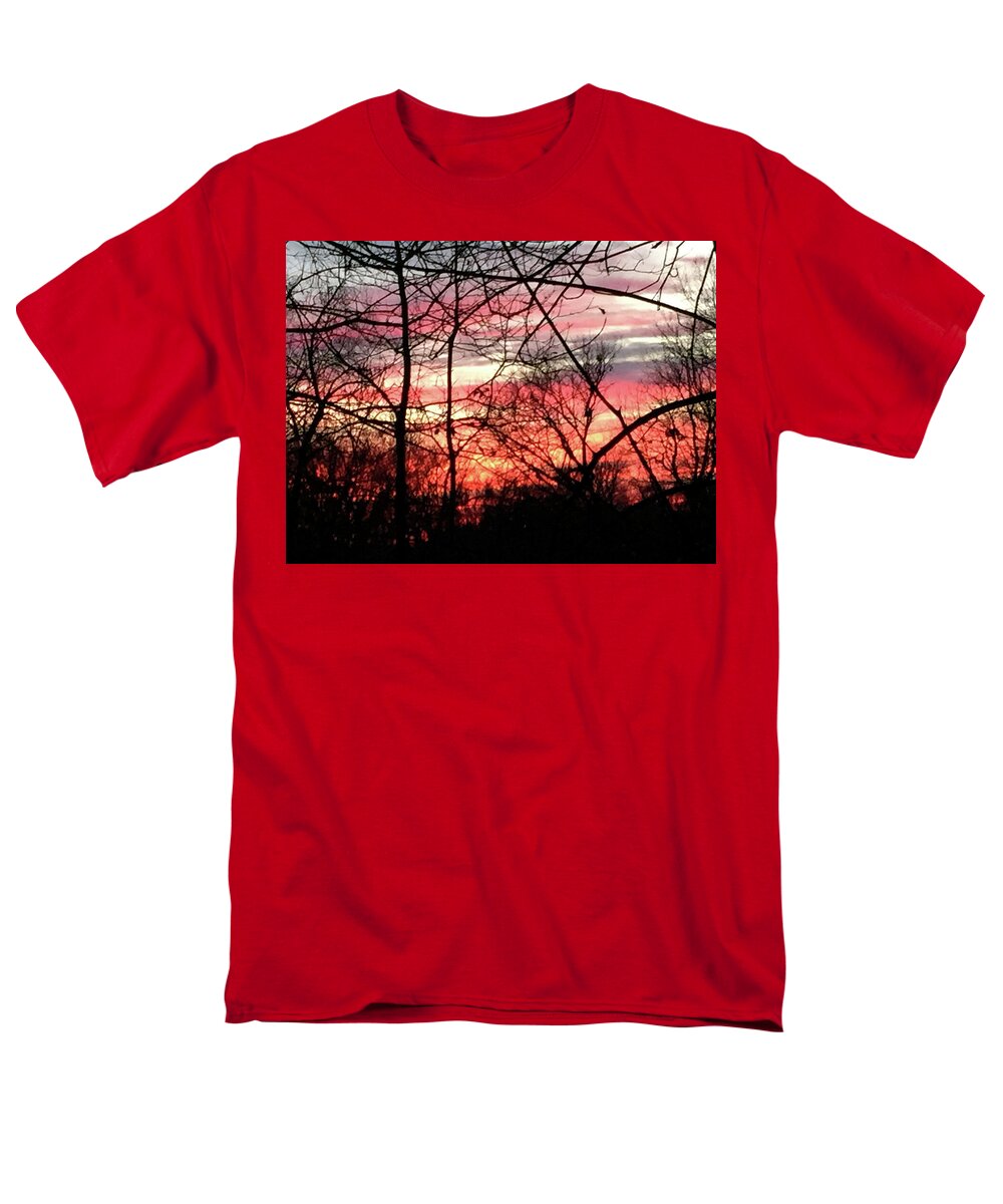Sunset Through The Trees 2 - Men's T-Shirt (Regular Fit)