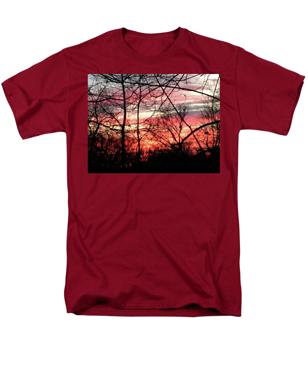 Sunset Through The Trees 2 - Men's T-Shirt (Regular Fit)
