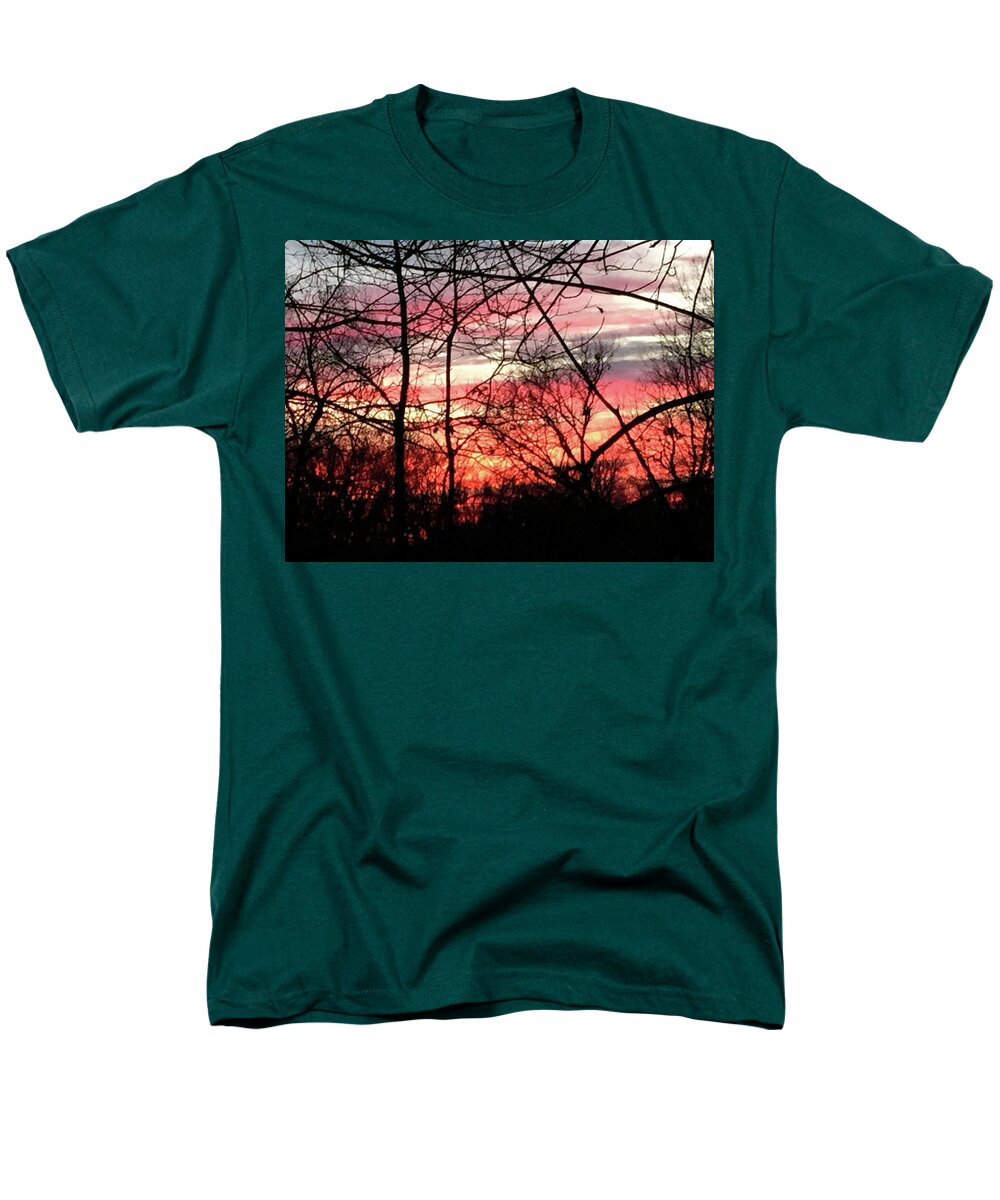 Sunset Through The Trees 2 - Men's T-Shirt (Regular Fit)