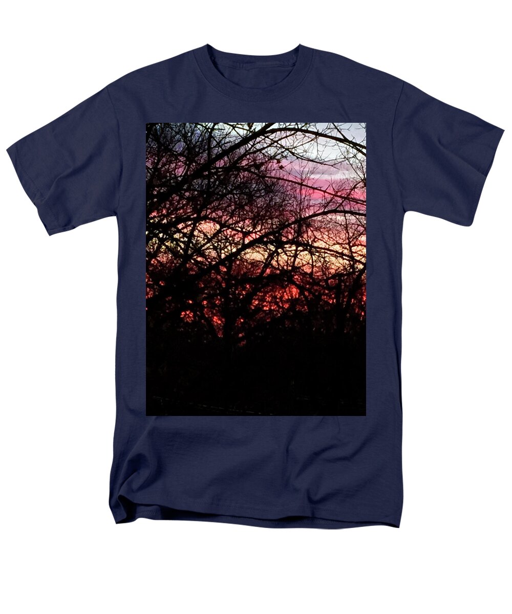 Sunset Through The Trees - Men's T-Shirt (Regular Fit)