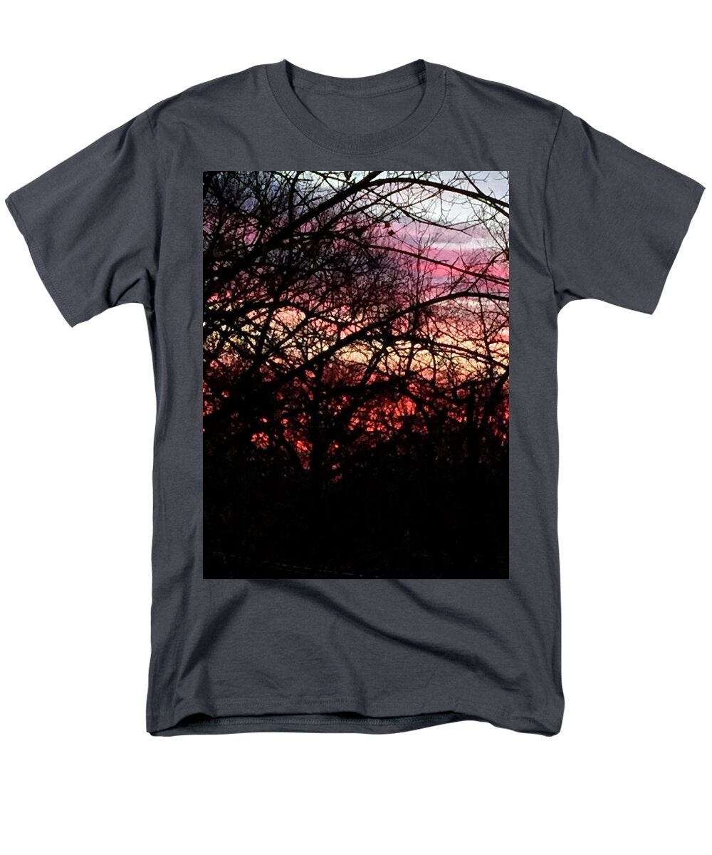 Sunset Through The Trees - Men's T-Shirt (Regular Fit)