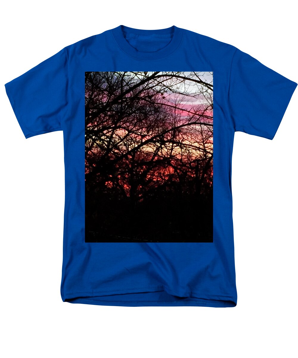 Sunset Through The Trees - Men's T-Shirt (Regular Fit)