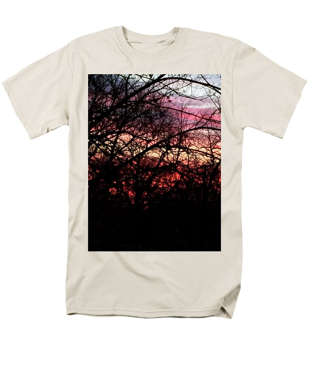Sunset Through The Trees - Men's T-Shirt (Regular Fit)
