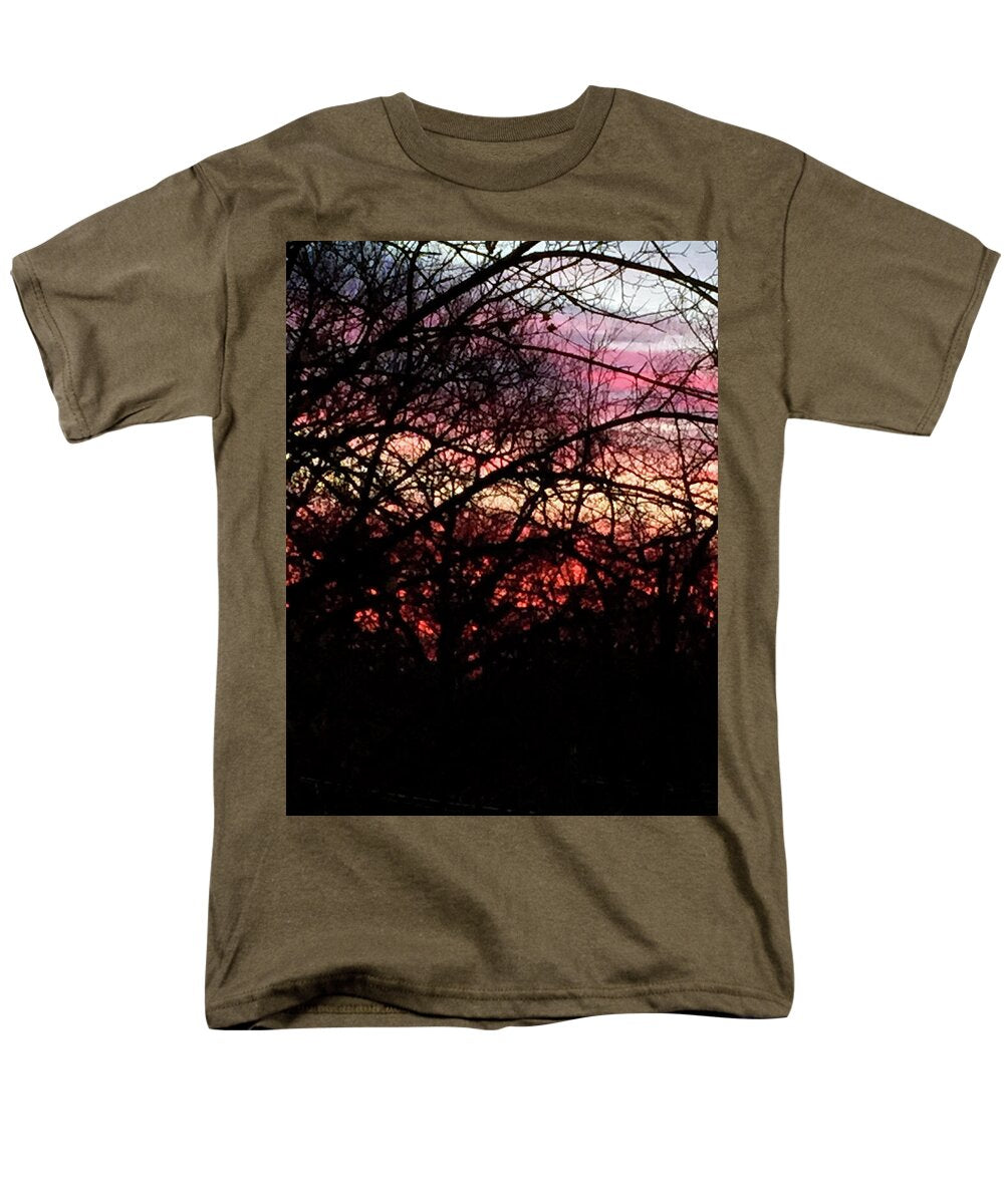 Sunset Through The Trees - Men's T-Shirt (Regular Fit)