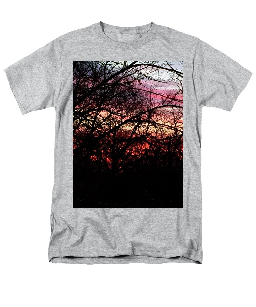 Sunset Through The Trees - Men's T-Shirt (Regular Fit)