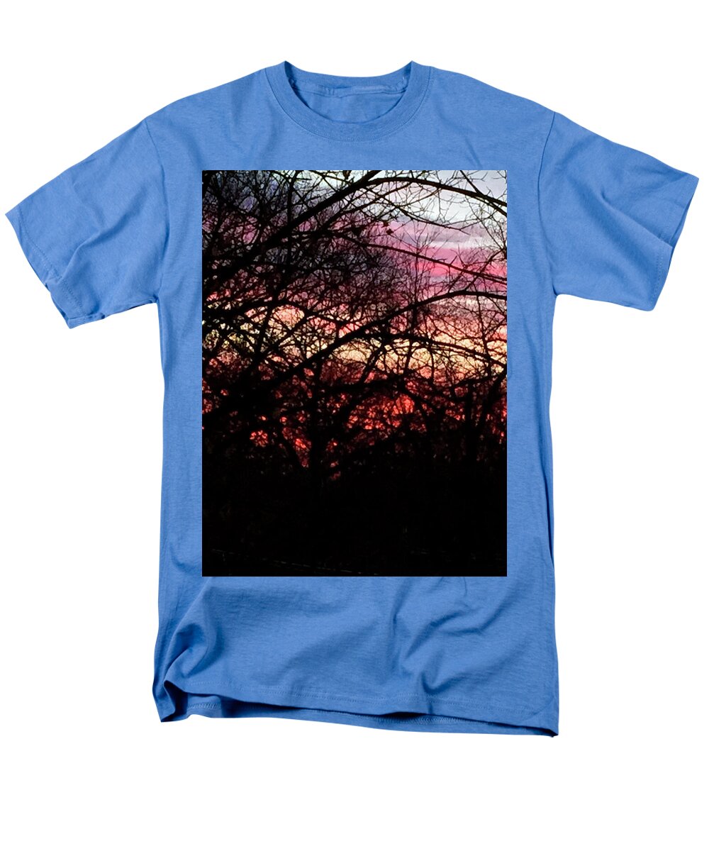 Sunset Through The Trees - Men's T-Shirt (Regular Fit)
