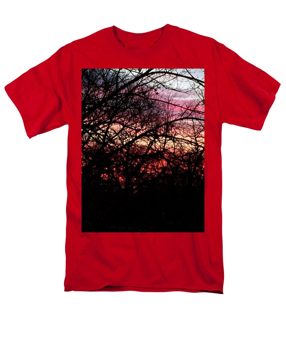 Sunset Through The Trees - Men's T-Shirt (Regular Fit)