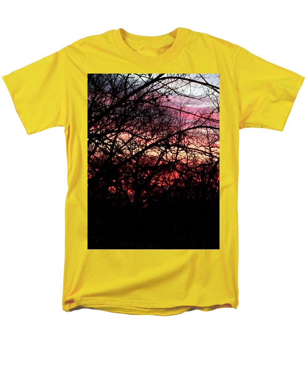 Sunset Through The Trees - Men's T-Shirt (Regular Fit)