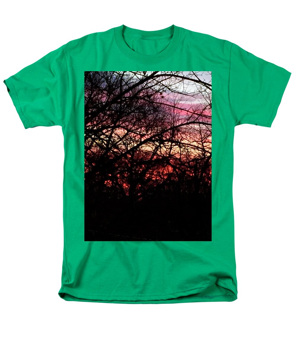 Sunset Through The Trees - Men's T-Shirt (Regular Fit)