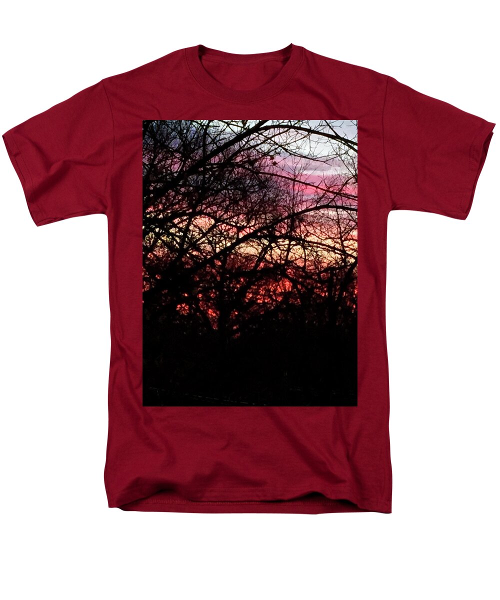 Sunset Through The Trees - Men's T-Shirt (Regular Fit)