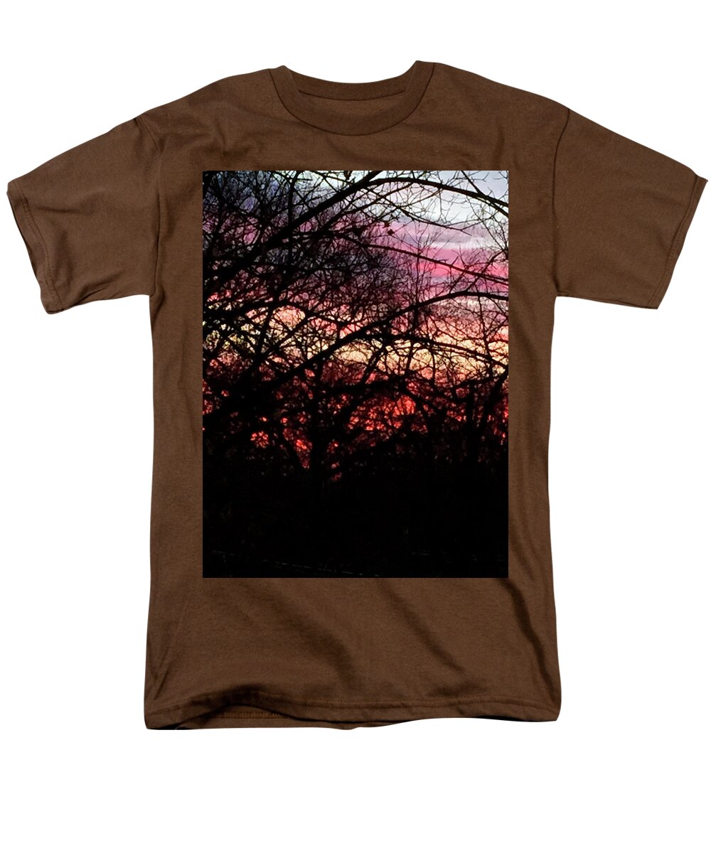Sunset Through The Trees - Men's T-Shirt (Regular Fit)