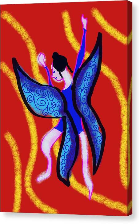 The Blue Fairy - Canvas Print