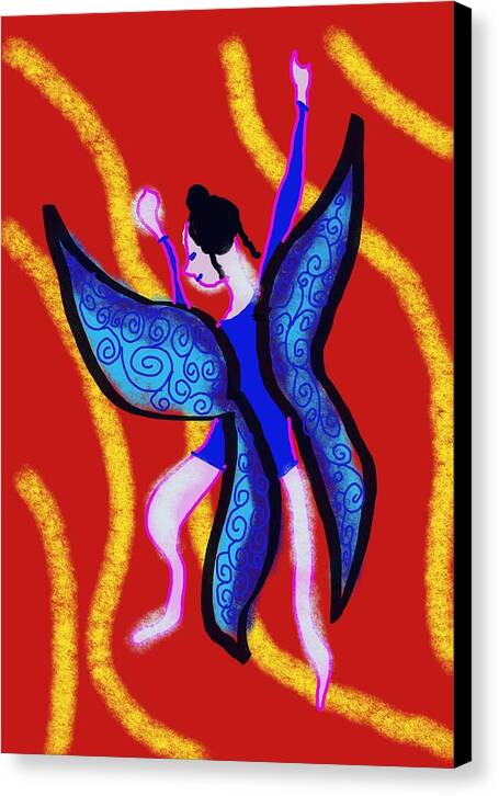 The Blue Fairy - Canvas Print