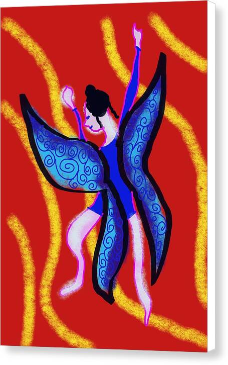 The Blue Fairy - Canvas Print