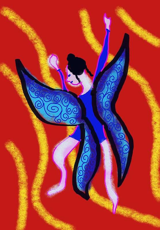 The Blue Fairy - Art Print