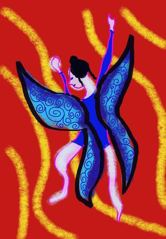 The Blue Fairy - Art Print