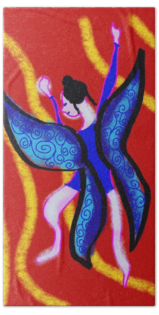 The Blue Fairy - Beach Towel