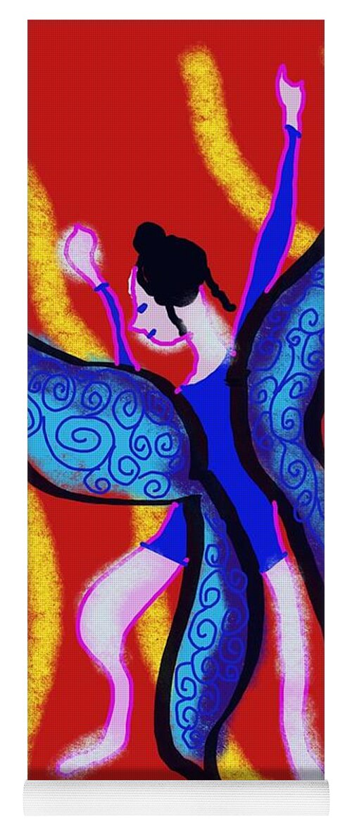 The Blue Fairy - Yoga Mat