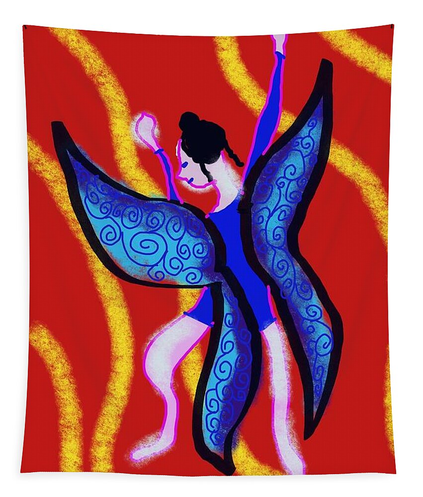 The Blue Fairy - Tapestry