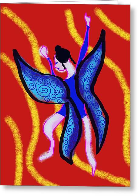 The Blue Fairy - Greeting Card