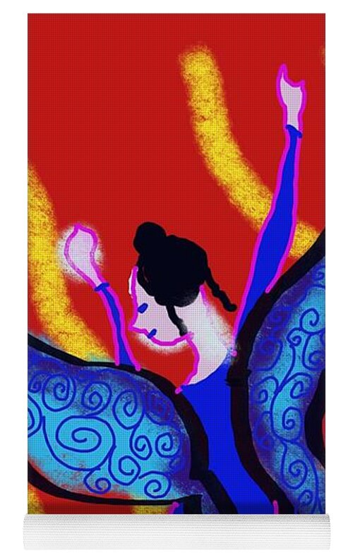 The Blue Fairy - Yoga Mat