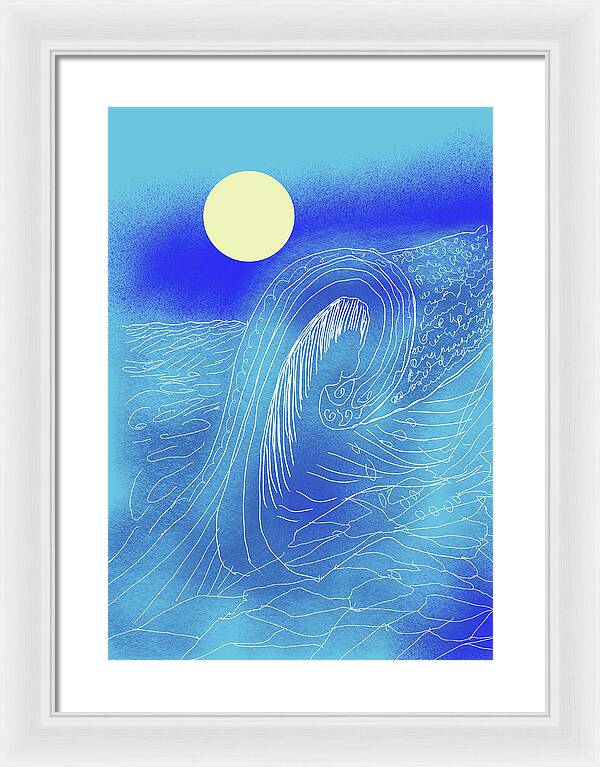 The Wave - Framed Print