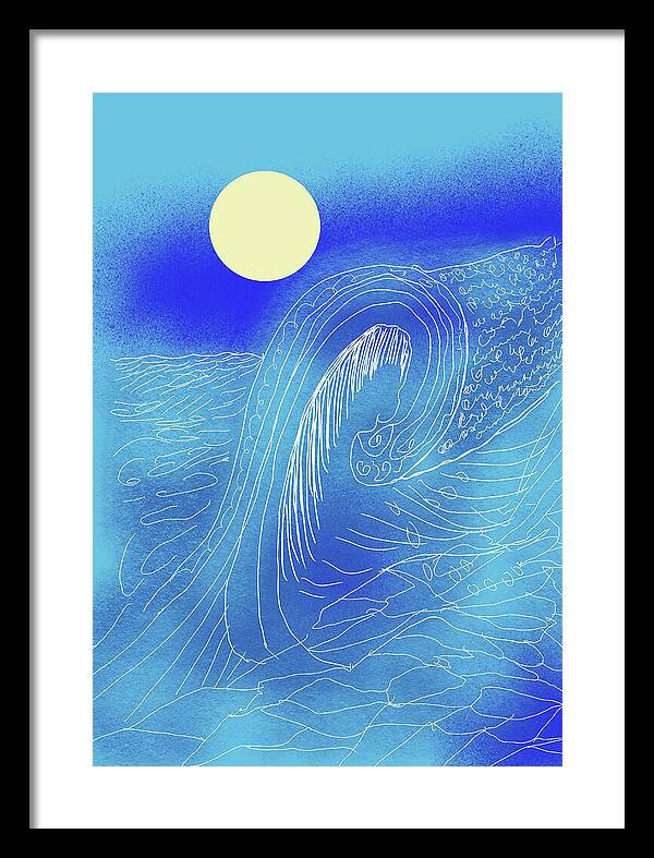 The Wave - Framed Print