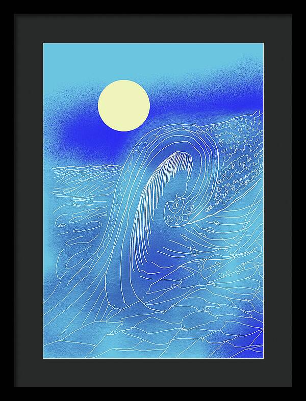 The Wave - Framed Print