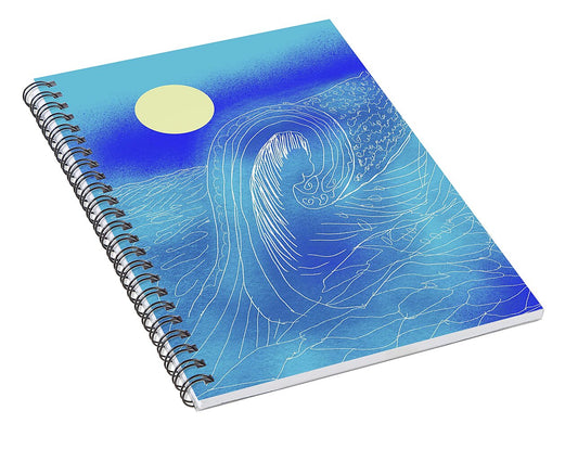 The Wave - Spiral Notebook