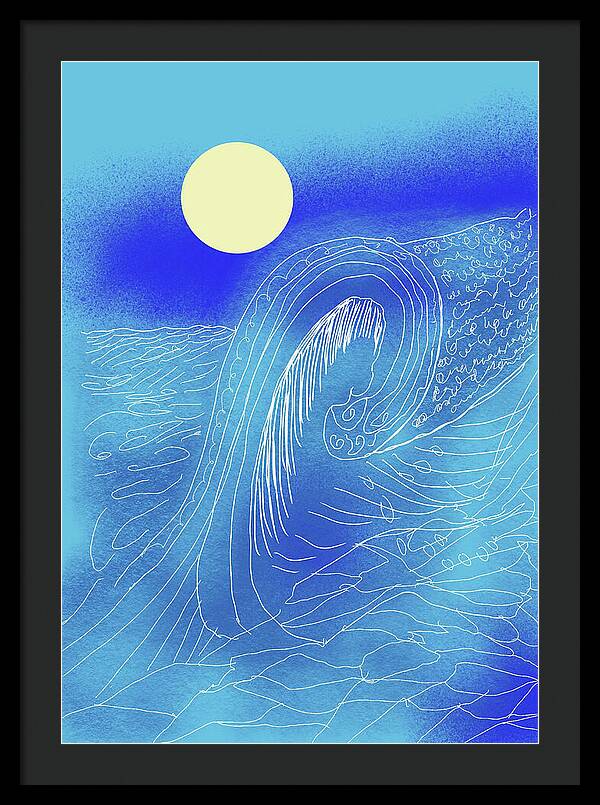 The Wave - Framed Print