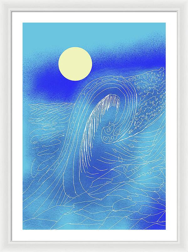 The Wave - Framed Print