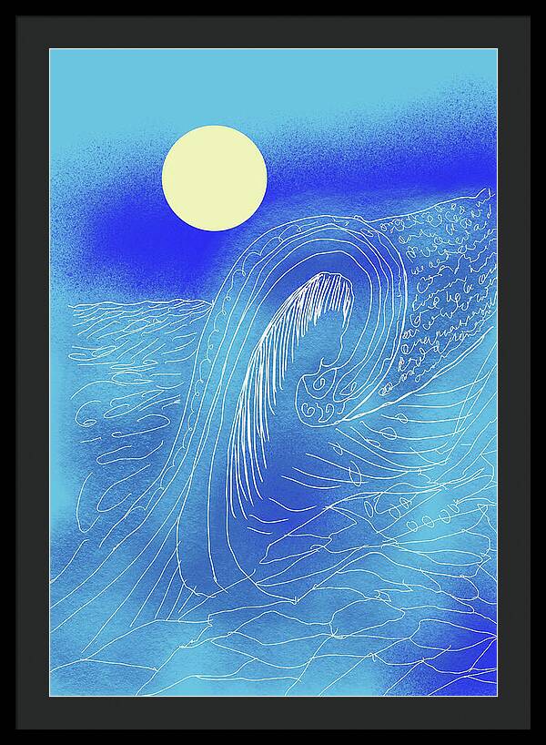 The Wave - Framed Print