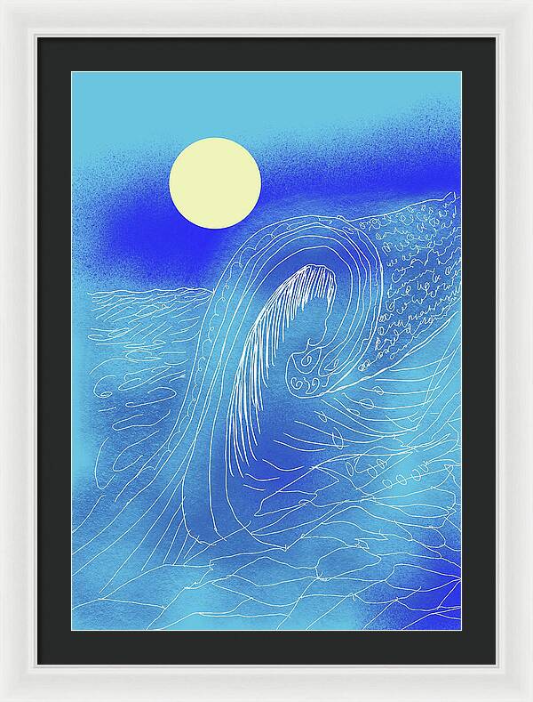 The Wave - Framed Print