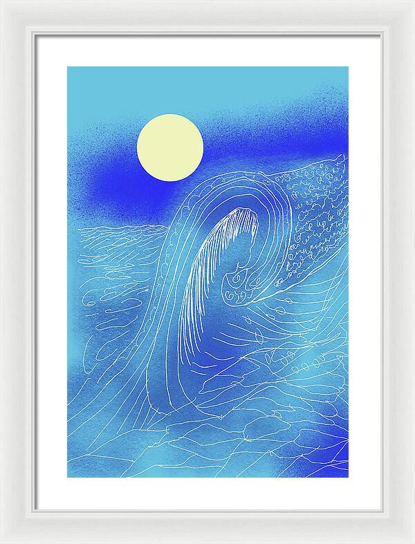 The Wave - Framed Print