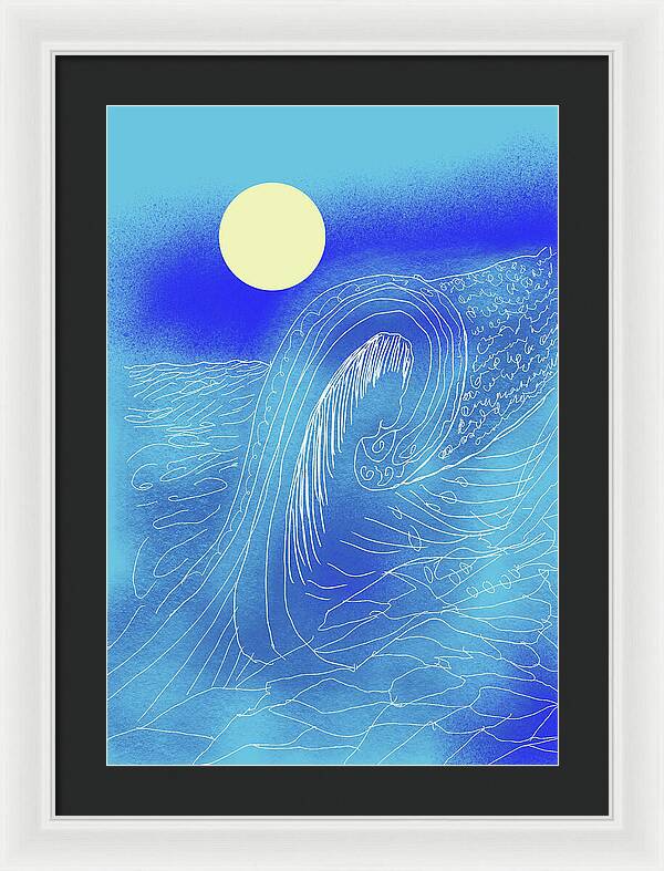 The Wave - Framed Print