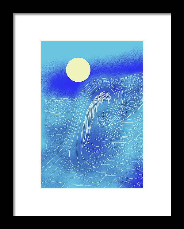 The Wave - Framed Print