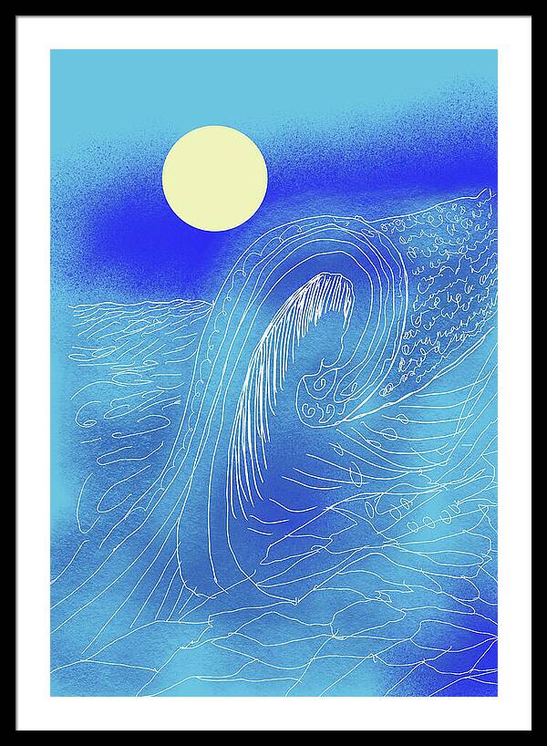 The Wave - Framed Print