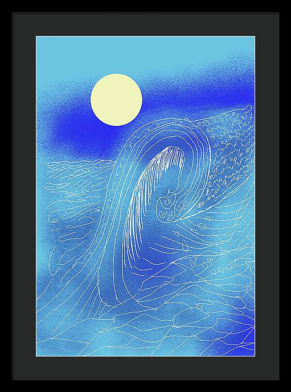 The Wave - Framed Print