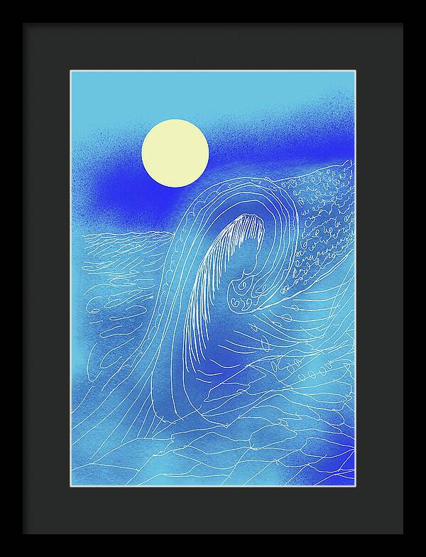 The Wave - Framed Print