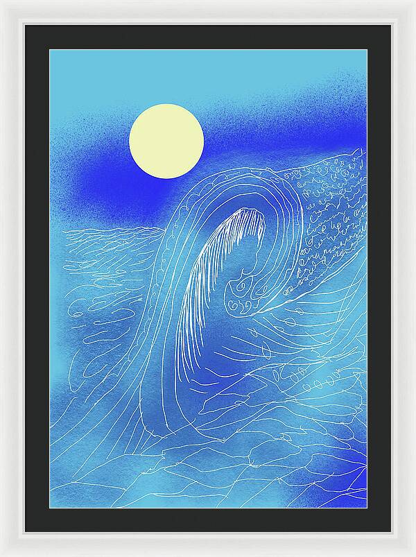 The Wave - Framed Print