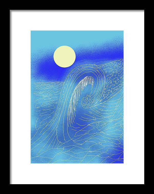 The Wave - Framed Print