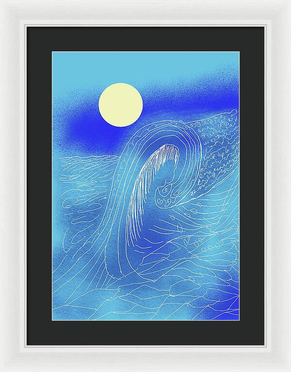 The Wave - Framed Print