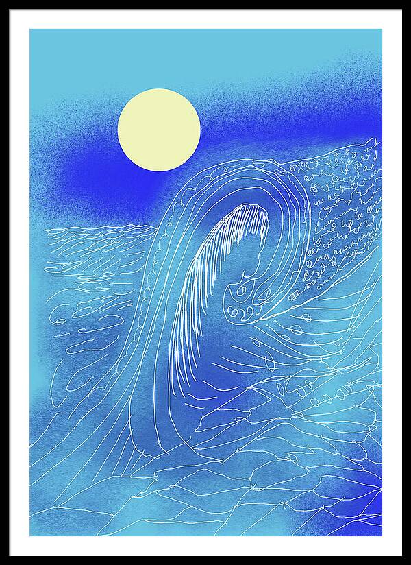 The Wave - Framed Print