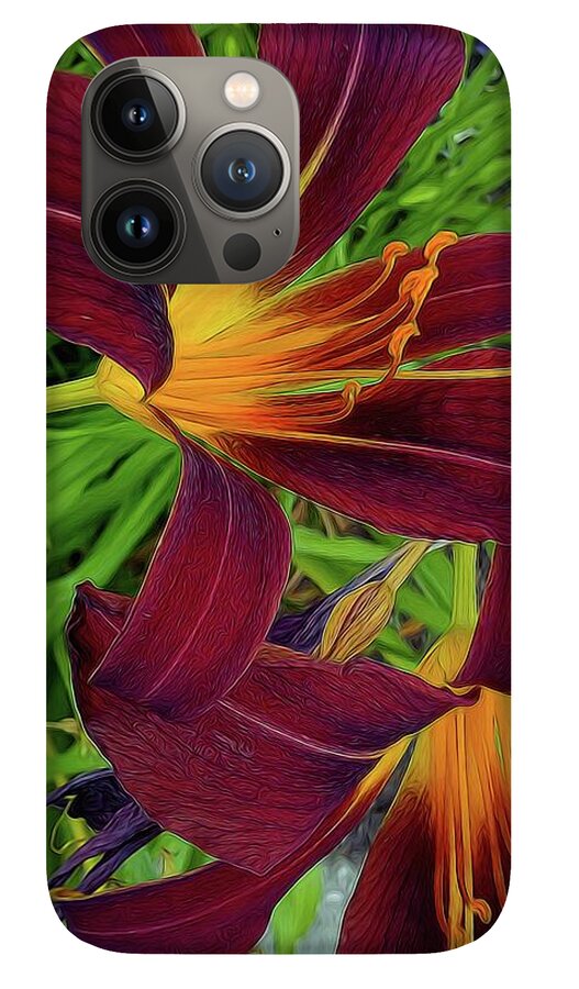 Tigerlily Close Up - Phone Case
