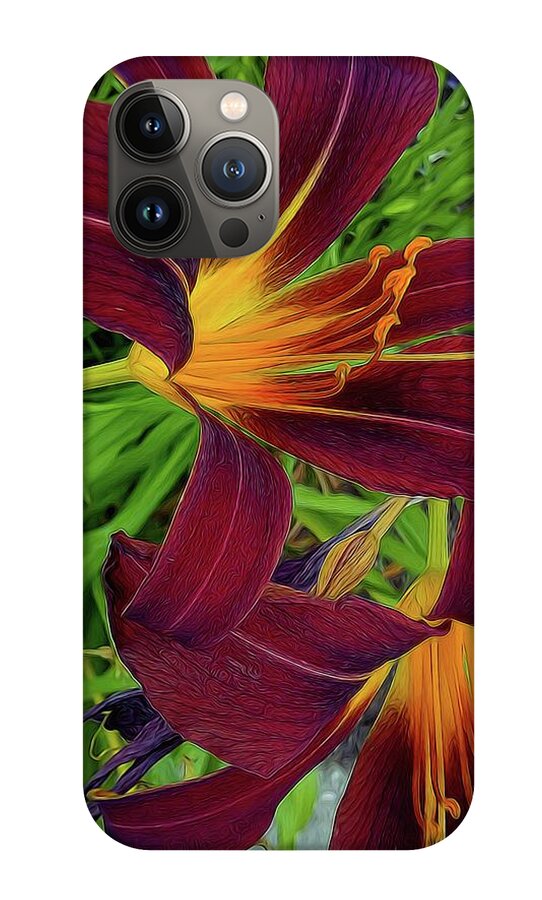 Tigerlily Close Up - Phone Case