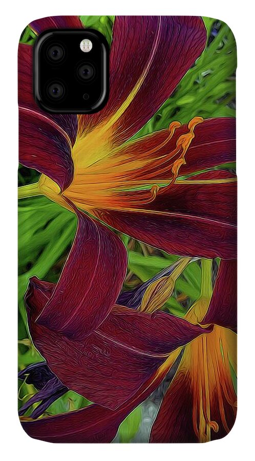 Tigerlily Close Up - Phone Case