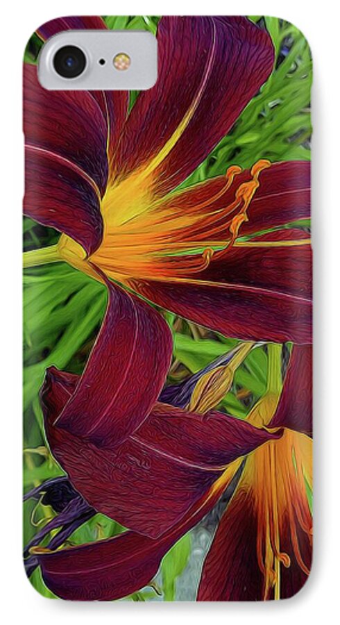 Tigerlily Close Up - Phone Case
