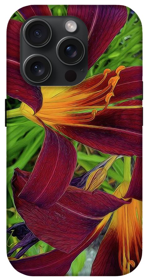 Tigerlily Close Up - Phone Case