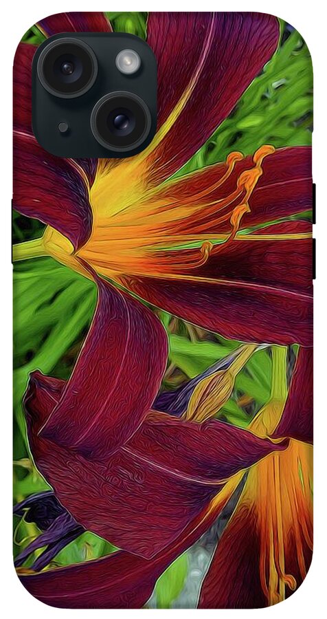 Tigerlily Close Up - Phone Case